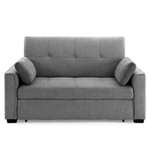 Night & Day Furniture Nantucket Full Light Grey Sofa Sleeper