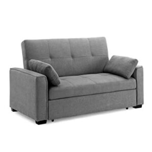 Night & Day Furniture Nantucket Full Light Grey Sofa Sleeper