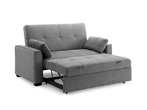 Night & Day Furniture Nantucket Full Light Grey Sofa Sleeper