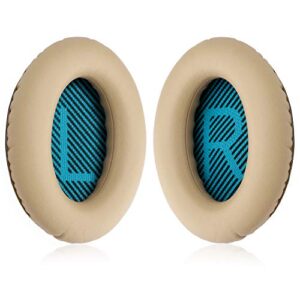 yocowoco headphones replacement earpads ear cushions for bose quietcomfort 25—soft ear pads compatible with qc15 qc25 qc2 qc35/ ae2 ae2i ae2w soundtrue and soundlink(around-ear)