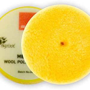 Rupes Medium Yellow Wool Pad 145mm/ 5.75" (Single)