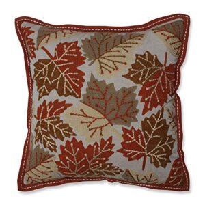 pillow perfect harvest throw pillow, 18" x 18", multicolored