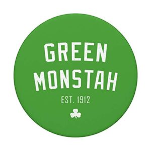 Boston Green Monstah Est 1912 PopSockets PopGrip: Swappable Grip for Phones & Tablets