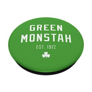 Boston Green Monstah Est 1912 PopSockets PopGrip: Swappable Grip for Phones & Tablets