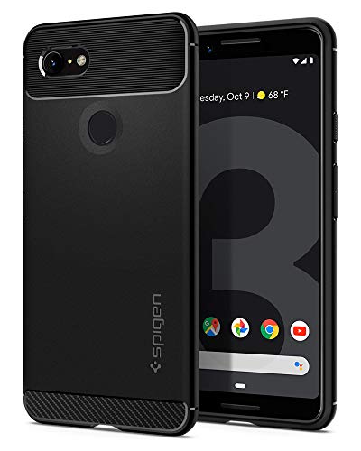 Spigen Rugged Armor Designed for Google Pixel 3 Case (2018) - Black