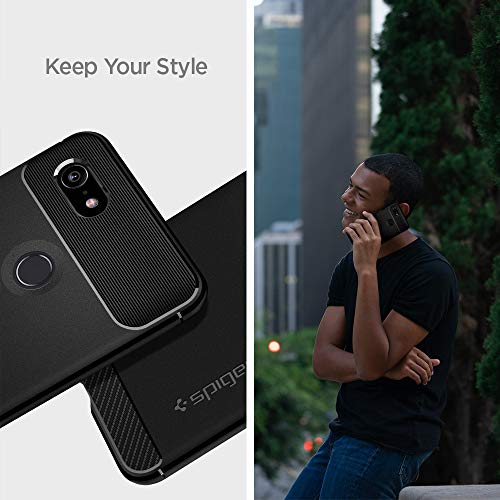 Spigen Rugged Armor Designed for Google Pixel 3 Case (2018) - Black