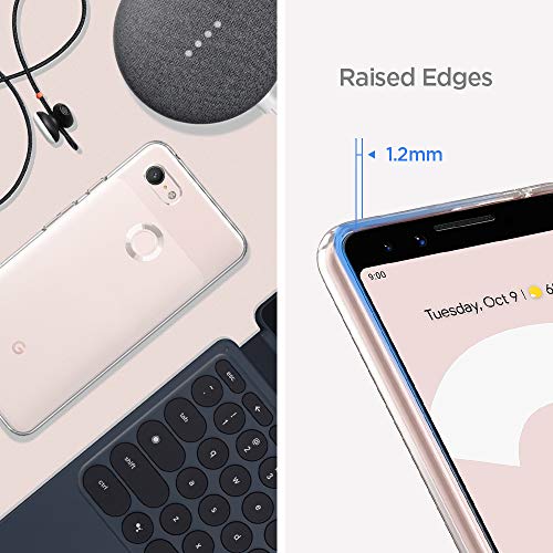 Spigen Liquid Crystal Designed for Google Pixel 3 Case (2018) - Crystal Clear