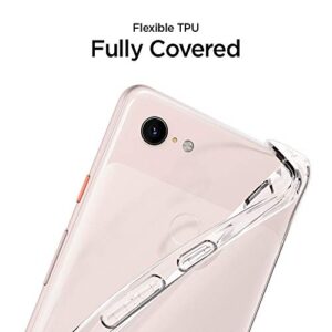 Spigen Liquid Crystal Designed for Google Pixel 3 Case (2018) - Crystal Clear