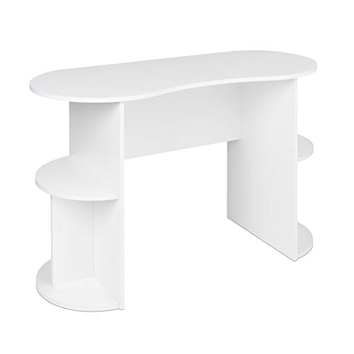 Prepac Kurv Compact Student Desk, White