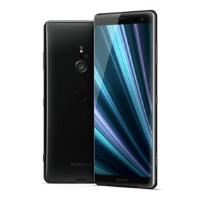 sony xperia xz3 unlocked smartphone, 64gb - 6.0" oled screen - black (us warranty) [phone only version]
