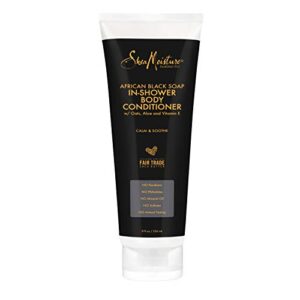 sheamoisture in-shower body wash conditioner body wash for sensitive skin african black soap shea butter body wash 8 oz