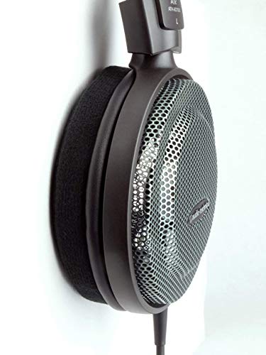 Dekoni Audio Repalcement Ear Pads for Audio Technica ATH-AD700x, AD Series and AKG 553 Audiophile Headphones (Elite Velour)