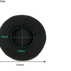 Dekoni Audio Repalcement Ear Pads for Audio Technica ATH-AD700x, AD Series and AKG 553 Audiophile Headphones (Elite Velour)