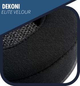 Dekoni Audio Repalcement Ear Pads for Audio Technica ATH-AD700x, AD Series and AKG 553 Audiophile Headphones (Elite Velour)