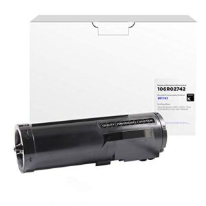 clover remanufactured toner cartridge replacement for xerox 106r02742 | black