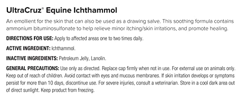 UltraCruz Ichthammol Ointment for Horses, 16 oz