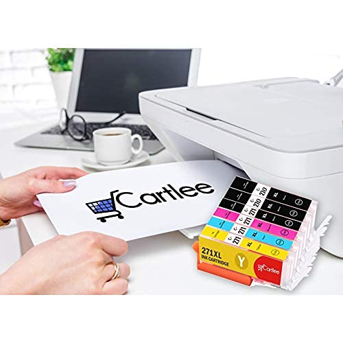 Cartlee 6 Compatible Ink Cartridge Replacement for PGI-280XXL CLI-281XXL 280 XXL 281XXL for Canon Pixma TS8100 TS8120 TS8200 TS8222 TS8220 TS8300 TS8320 TS9100 TS8322 TS9120 Printers