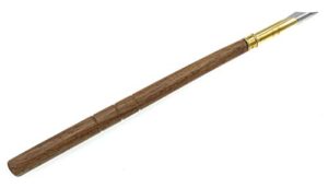 madison bay co english vintage reproduction wood writing pen, 7.5 inches long