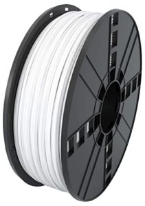mg chemicals hip30wh1 hips, 2.85 mm, 1 kg spool, 3d printer filament support material, hips, natural white