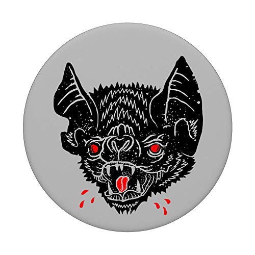 Creepy Spooky Halloween Vampire Bat Blood PopSockets Swappable PopGrip