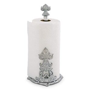 Arthur Court Designs Aluminum Fleur-De-Lis 13" Paper Towel Holder