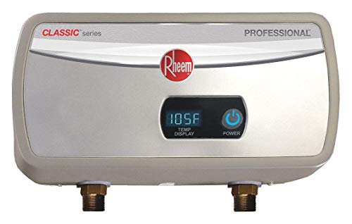 RHEEM 208/240V Undersink Electric Tankless Water Heater, 5500 Watts, 29 Amps - Water Heaters