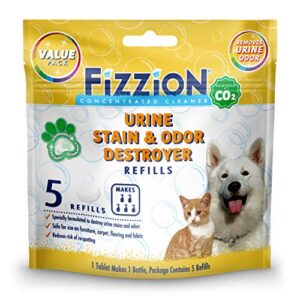 fizzion urine pet stain and odor destroyer (5 tablets)
