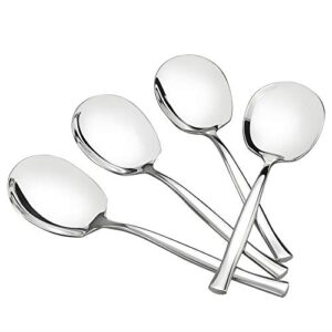 idotry 8-piece stainless steel buffet serving spoon, large serving spoon