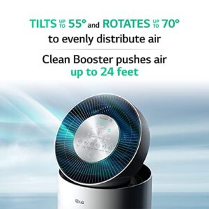 LG PuriCare 360-Degree Air Purifier with SmartThinQ Wi-Fi and Voice Control, AS560DWR0