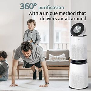 LG PuriCare 360-Degree Air Purifier with SmartThinQ Wi-Fi and Voice Control, AS560DWR0