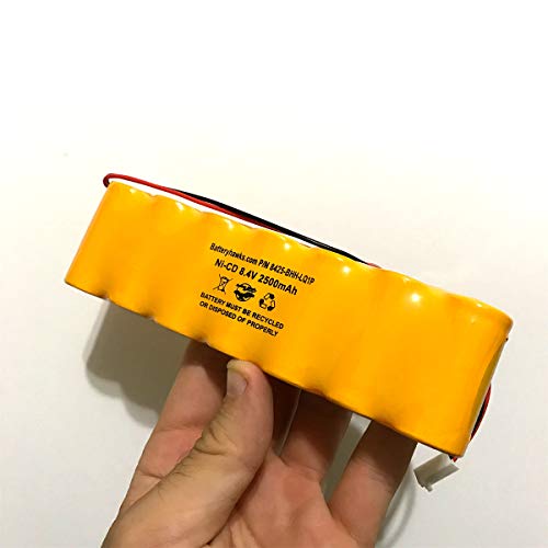 Dual-Lite 93011385 Hubbell Battery Exit Sign Emergency Light Ni-CD Battery Pack Replacement 8.4v 2500mah