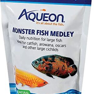 Aqueon Monster Fish Medley Food, 3.5 Ounces Each (2 Pack - 3.5 oz)