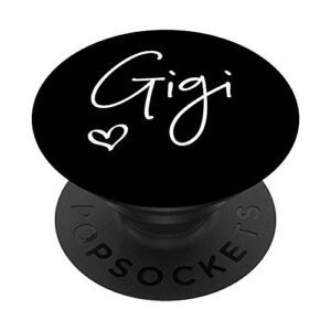 Gigi For Grandma Gigi For Birthday Mother's Day PopSockets Swappable PopGrip