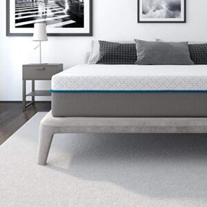 signature sleep flex 10" charcoal gel memory foam mattress - king
