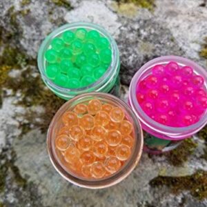 Pautzke Crappie Fire Balls, Pink Shad, Maximize Your Fishing Success - Vibrant Colors, Long Lasting Scent, Made with Pure Salmon Egg Juice, 1.35 oz.