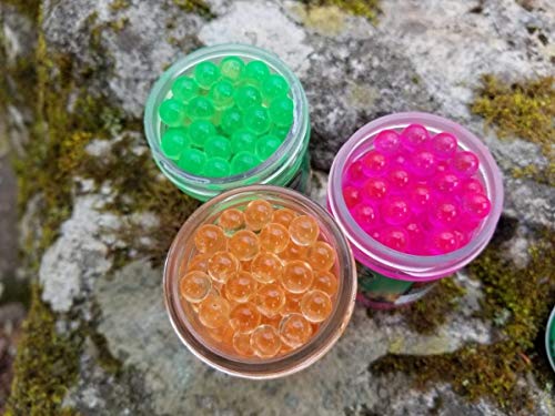 Pautzke Crappie Fire Balls, Pink Shad, Maximize Your Fishing Success - Vibrant Colors, Long Lasting Scent, Made with Pure Salmon Egg Juice, 1.35 oz.