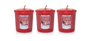yankee candle 3 frosty gingerbread sampler votive candles 1.75 oz each