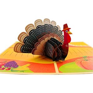 thanksgiving cards,3d pop up thanksgiving greeting cards best happy thanksgiving cards for kids with envelope 1 pack