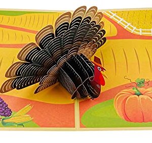 Thanksgiving Cards,3D Pop Up Thanksgiving Greeting Cards best Happy thanksgiving cards for kids with Envelope 1 Pack