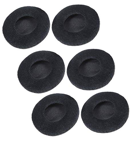 Replacement Ear Cushions for Andrea Headsets (3 Pair)