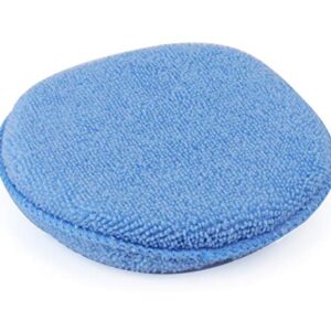 Fasmov Microfiber Applicator Pads Wax Applicator-20 Pack, Blue