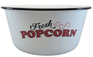 enamelware - large popcorn bowl
