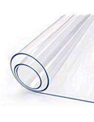 24 x 48 inch clear plastic dining room table protector tablecloth desk pad mat wooden furniture coffee glass end bed sofa side bar bistro dinner table cloth top protection cover waterproof pvc vinyl