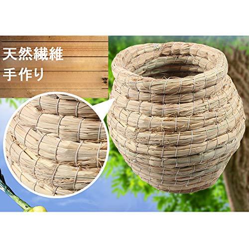 Pet Bird Bird House Bird Nest Parakeet Budgie Cockatiel Finch Sparrows Breeding Nesting Bird Aviary Cage Box Anti-Pecking Bite