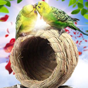 Pet Bird Bird House Bird Nest Parakeet Budgie Cockatiel Finch Sparrows Breeding Nesting Bird Aviary Cage Box Anti-Pecking Bite