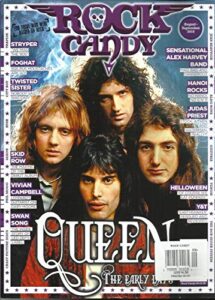 rock candy magazine, queen the early days august/september 2018 issue 9