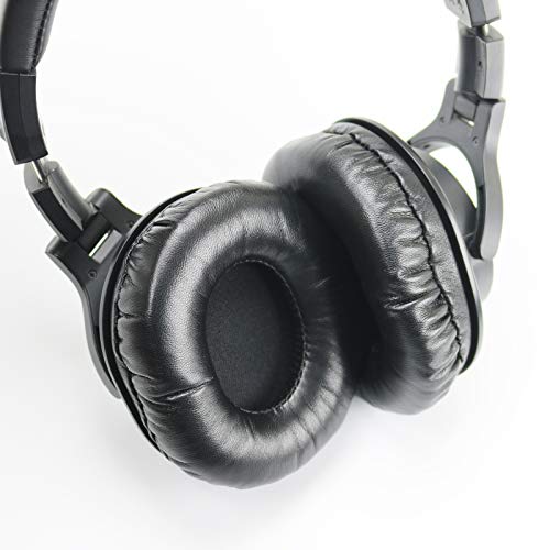 NewFantasia Replacement Earpads Compatible with Audio Technica ATH-M50x, ATH-M40x, M50S, M20x, M30x, ATH-SX1 Headphones Sheepskin Leather Memory Foam Ear Cushions