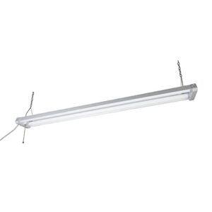 maxlite shop light 48-inch 42w indoor light fixture (white)