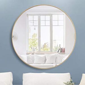 Living District Elegant Decor MR4045BR Eternity Mirror, Brass