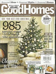 good homes magazine, have your best -ever christmas, december, 2016 issue, 213